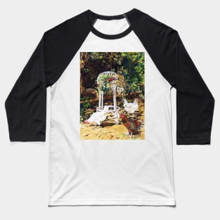 Productos de la Tierra. Products from the Land. Baseball T-Shirt